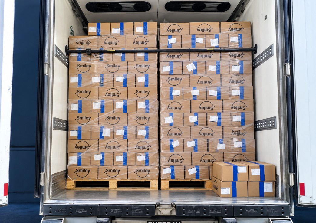 Export and shipment preparation for frozen produce from Egypt