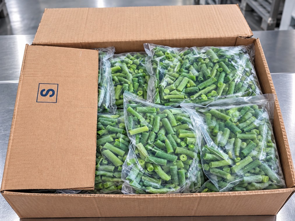Packaging options for frozen fruits and vegetables